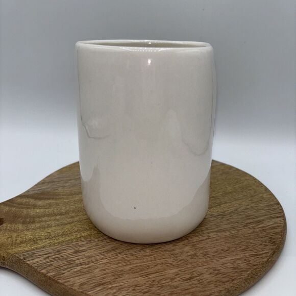 Rae Dunn CIAO Magenta Coffee Tea Mug Cup 5" NWOT Gift Party Hello Goodbye White - Picture 4 of 6